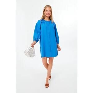 Tuckernuck Pomander Place Blue Clarke Mini Dress XXXL